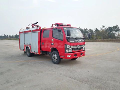 國六東風3噸水罐消防車